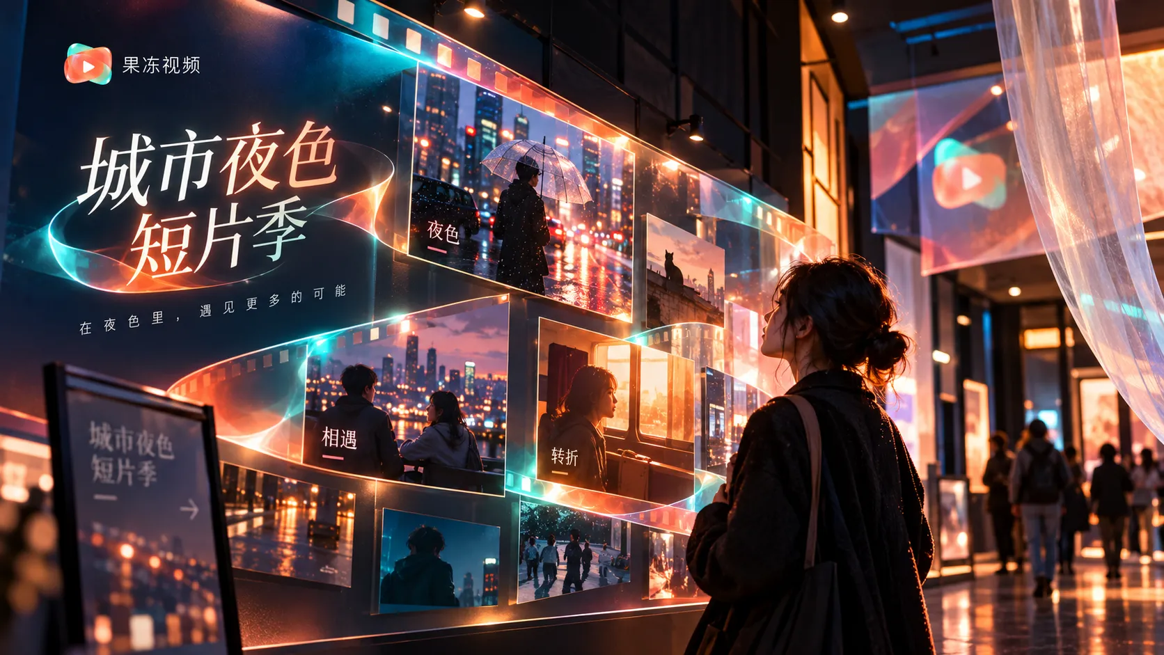 短片拍摄与放映的创作现场